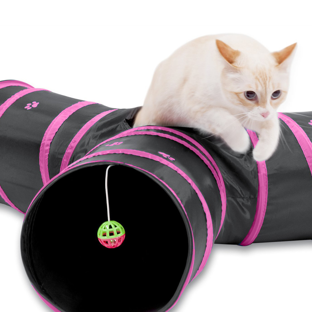 3-Way Funny Cat Tunnel Toy – CatPrestige.com