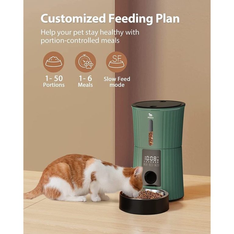 Automatic Programable Timed Cat Food Dispenser