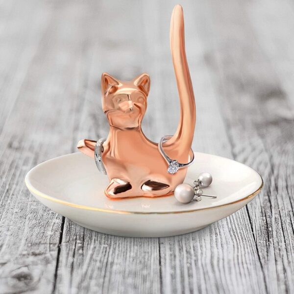 Rose gold clearance ring dish