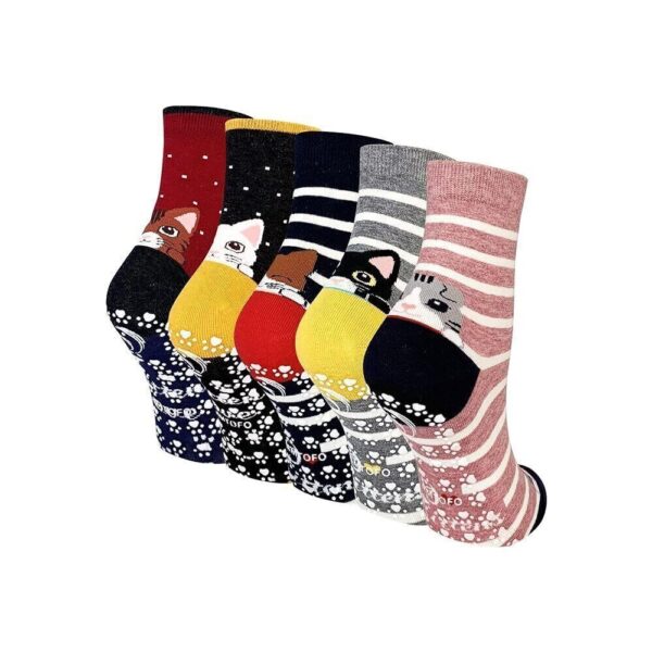 Cat Shape Yoga Socks for Women with Grip  Anti-Slip Kitty Socks – CatCurio  Pet Store