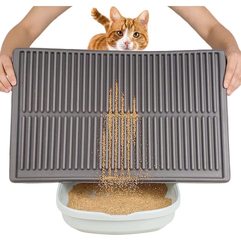 Upgraded Arch-Design Cat Litter Mat –