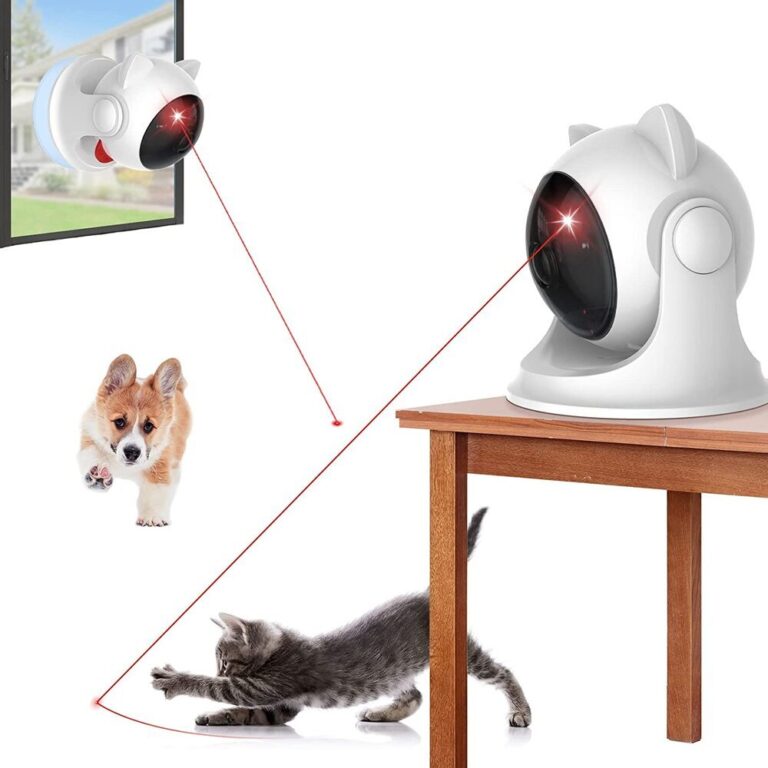 Smart Motion Activated Cat Laser Toy